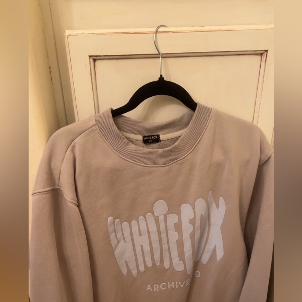 White Fox Boutique Cream Sweater